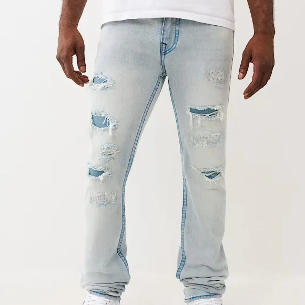 True Religion rocco stacked big t skinny jean Size 38